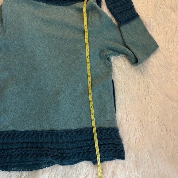 Anthropologie Knitted and Knotted Open Front Cardigan Jacket L EUC - Picture 8 of 15